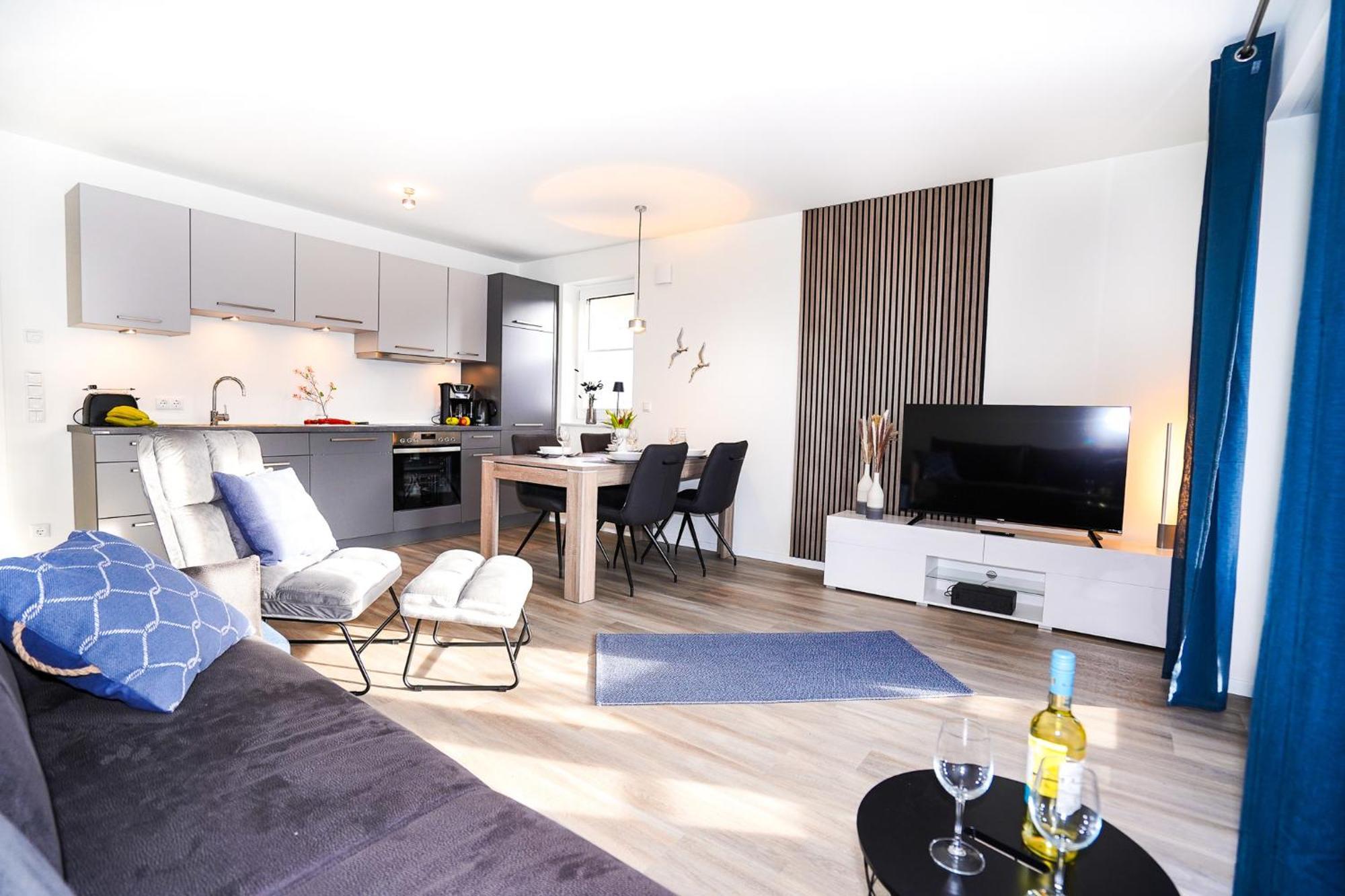 Апартаменты Kontor Fofftein, Whg 4 Грёмиц Экстерьер фото